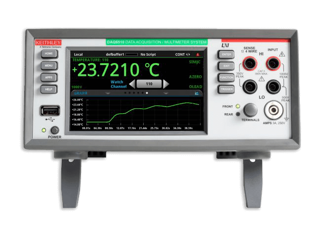 DAQ6510 數(shù)據(jù)采集和記錄萬(wàn)用表系統(tǒng)